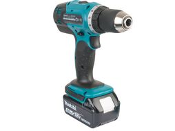 Аккум. дрель-шуруповерт MAKITA DDF453 RFE (18.0 В, 2 акк., 3.0 А/ч Li-Ion, 2 скор., 42 Нм,) (DDF453RFE)