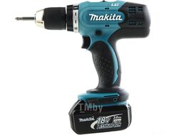 Аккум. дрель-шуруповерт MAKITA DDF453 RFE (18.0 В, 2 акк., 3.0 А/ч Li-Ion, 2 скор., 42 Нм,) (DDF453RFE)