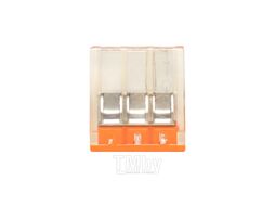 Строительно-монтажная клемма СМК 2273-243 (с пастой), 3 отверстия, EKF PROxima plc-smk-2273-243