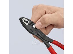 Клещи захватные TwinGrip, 4 - 22 мм, L-200 мм, чернённые, 2-комп. рукоятки KNIPEX 8201200