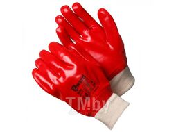 Перчатки МБС, интерлок с покрытием ПВХ красного цвета (размер 10 (XL)) GWARD Ruby GSP0111R-I-XL