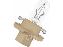 Лампа накаливания 10шт в упаковке 12V 1.5W BX8.4D OSRAM 2452MFX6