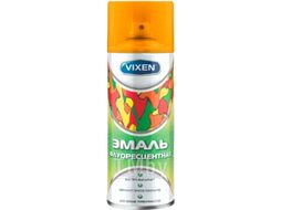 Эмаль флуоресцентная, оранжевый флуоресцентный, аэрозоль, 520мл VIXEN VX-54003