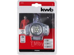 Фонарик налобный, 7 Led, KWB 49947790