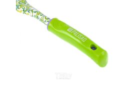 Грабли веерные 9-зубые, 130х415 мм, стальные, пластиковая рукоятка, FLOWER GREEN Palisad 620425