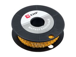 Маркер кабельный 1,5 мм2 "N" (1000 шт.) (ЕС-0) EKF PROxima plc-KM-1.5-N