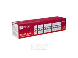 Автоматический выключатель 3P 25А (C) 10kA ВА 47-100 EKF Basic mcb47100-3-25C-bas