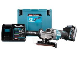 УШМ (болгарка) аккумуляторная MAKITA GA 013 GM 101 MAKPAC (40.0 В, 1 акк., 4.0 А/ч, Li-Ion)