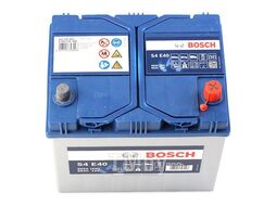 Аккумулятор S4E, 65Ah, 650A, (R+), 12V, 231X173X218,5mm, EFB (Start/Stop) Азиатский тип (JIS), B0, (565501065, S4E40), для л/а BOSCH 0092S4E400