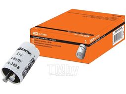 Стартер S10 4-80Вт 220-240В алюм. контакты TDM