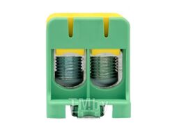 Клемма силовая вводная двойная КСВ 16-95 желто-зеленая EKF plc-kvs2-16-95-y-green