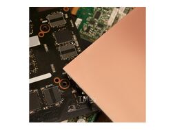 Стеклотекстолит 2-сторонний 250x350x1.5 мм 35/35 (35 мкм) REXANT