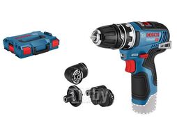 Шуруповерт аккумуляторный GSR 12V-35 FC + 4 насадки (без акк. и з/у) L-boxx 0.601.9H3.003 BOSCH