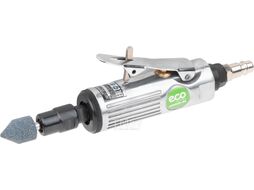 Пневмошлифмашина прямая ECO ADG25-01 с набором шарошек (25000 об/мин; 115 л/мин; Цанги:3 мм/6 мм; 10 шлифкамней; Чемодан)