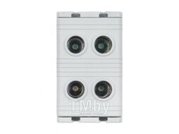 Клемма силовая вводная двойная КСВ 16-50 серая EKF PROxima plc-kvs2-16-50-grey