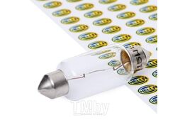 Лампа накаливания 10шт в упаковке 12V 15W SV8,5-8 Standard (стандартные характеристики) HELLA 8GM002091-141