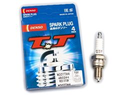Свеча зажигания (к-т 4шт) (Twin Tip) Audi, VW, Honda, Hyundai, Mazda, Lada, Mitsubishi, MB, Renault, Nissan, Subaru, Toyota, Opel, Fiat, Ford DENSO W20TT#4