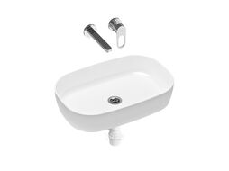 Комплект 3 в 1 Lavinia Boho Bathroom Sink Slim 21510152 (состоит из 33311003, 20289000, 103927)