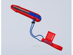 Нож универсальный CutiX, 165 мм, для стандартных лезвий на 18 мм KNIPEX 9010165BK