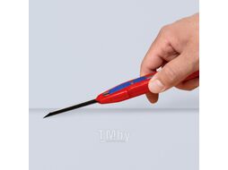 Нож универсальный CutiX, 165 мм, для стандартных лезвий на 18 мм KNIPEX 9010165BK