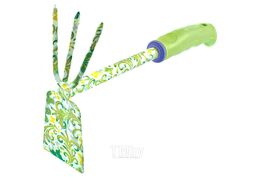 Мотыжка комбинированная, 65х310 мм, стальная, пластиковая рукоятка, FLOWER GREEN Palisad 620415