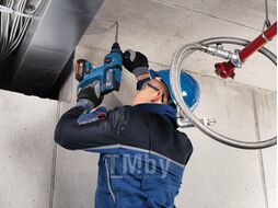 Аккум. перфоратор BOSCH GBH 18 V-EC в кор. (18.0 В, БЕЗ АККУМУЛЯТОРА, 1.7 Дж, вес 2.6 кг,)