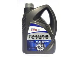 Масло моторное Полусинтетическое масло API CF-4 LOTOS DIESEL CLASSIC SEMISYNTETIC 10W-40 CE/SF 5L
