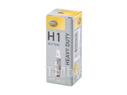 Лампа галогенная для грузовых автомобилей H1 24V 70W P14,5s Standard (стандартные характеристики) HELLA 8GH002089-251