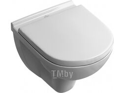 Унитаз подвесной Villeroy & Boch O.novo DirectFlush CeramicPlus с сиденьем "микролифт" (5660HRR1)