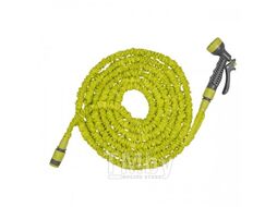Шланг поливочный растягивающийся 5-15м + пистолет TRICK HOSE (lime) Bradas WTH515GR