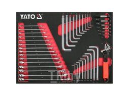 Тележка инструментальная с инструментом (157пр.) Yato YT-55308
