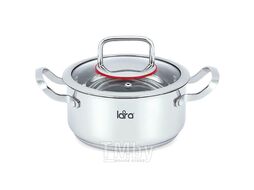 Кастрюля LARA Prima LR02-503 (нерж)