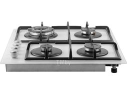 Панель варочная газовая NORMANN BHG-6450A (белый) (4 конф.; WOK; закал.стекло; газ-контроль; пьезоподжиг; чугун.реш.)
