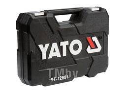 Набор инструмента 1/2", 1/4" (94пр.) CrV Yato YT-12681