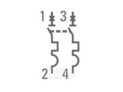 Выключатель автоматический EKF ВА 47-63 2P 25А (C) 4.5kA PROxima / mcb4763-2-25C-pro