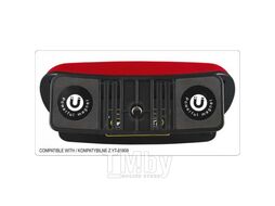 Фонарь 186х86х62мм (15Wх2, 2000lm, 3.7V, 4400mAh, usb, IP44, динамик) Yato YT-81808