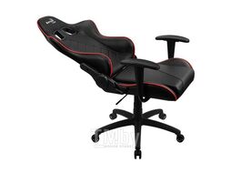 Кресло компьютерное AeroCool AC110 AIR (черный/красный)