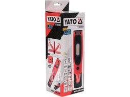 Фонарь светодиодный (3.5+3W, 330lm, 2600mAh, IP54) Yato YT-085081