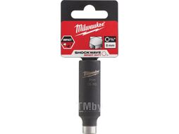 Головка глубокая 3/8" ShW 8мм MILWAUKEE 4932478021