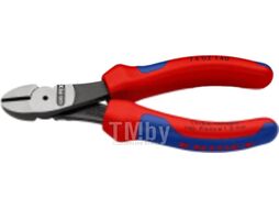 Бокорезы особой мощности, L-140 мм, чёрные, 2-комп. рукоятки (KNIPEX)