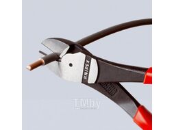 Бокорезы особой мощности, L-140 мм, чёрные, 2-комп. рукоятки (KNIPEX)
