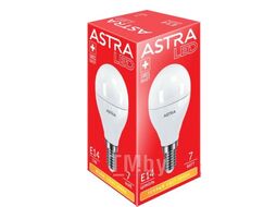 Светодиодная лампа ASTRA G45 7W E14 3000K