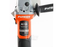 Машина углошлифовальная PATRIOT AG126