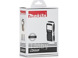 Дальномер лазерный MAKITA LD 050 P в кор. (0.05 - 50 м, +/- 2 мм/м, IP 54)