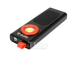 Фонарик светодиодный (5W, 500lm, 3.7V, 2000mAh, USB, IP54, IK07) Yato YT-08557