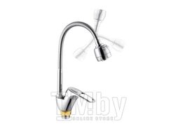 Смеситель POTATO кухня D40 с гибким гусаком и режимным аэратором P5813 №53