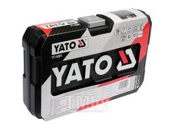 Набор инструмента 1/4" (56пр.) CrV Yato YT-14501