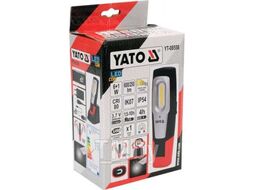 Фонарь светодиодный (6+1W, 600/250lm, CRI80, IK07, 2600mAh, IP54) Yato YT-08558