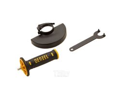 Машина шлифовальная угловая AG125-1100, 1100 Вт, 125 мм, 3000-11000 об/мин Denzel 26906