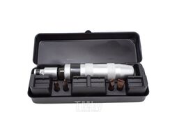 Отвертка ударная с набором бит и адаптером, 6пр 1/2"(F)х5/16"(F) (PH2,3х36мм; SL9,11х35мм) в метал. кейсе Rock FORCE RF-5064